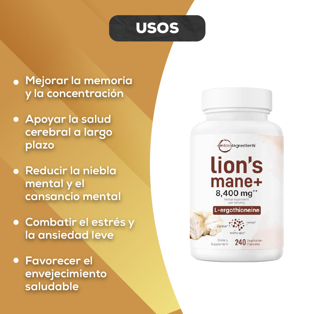 MELENA DE LEÓN 240 CÁPSULAS