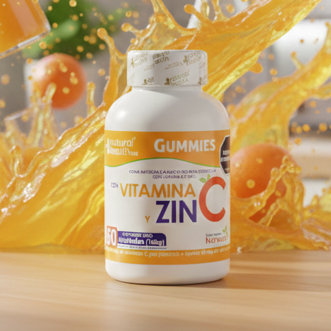 Gummies Con Vitamina C y Zinc