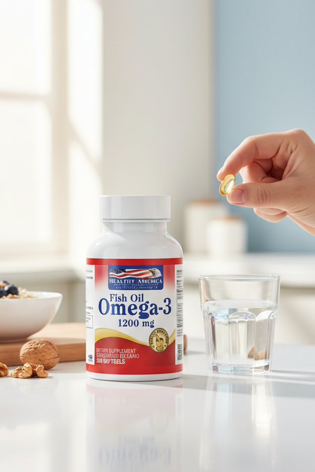 OMEGA 3 - 200 CAPSULAS BLANDAS 1200MG