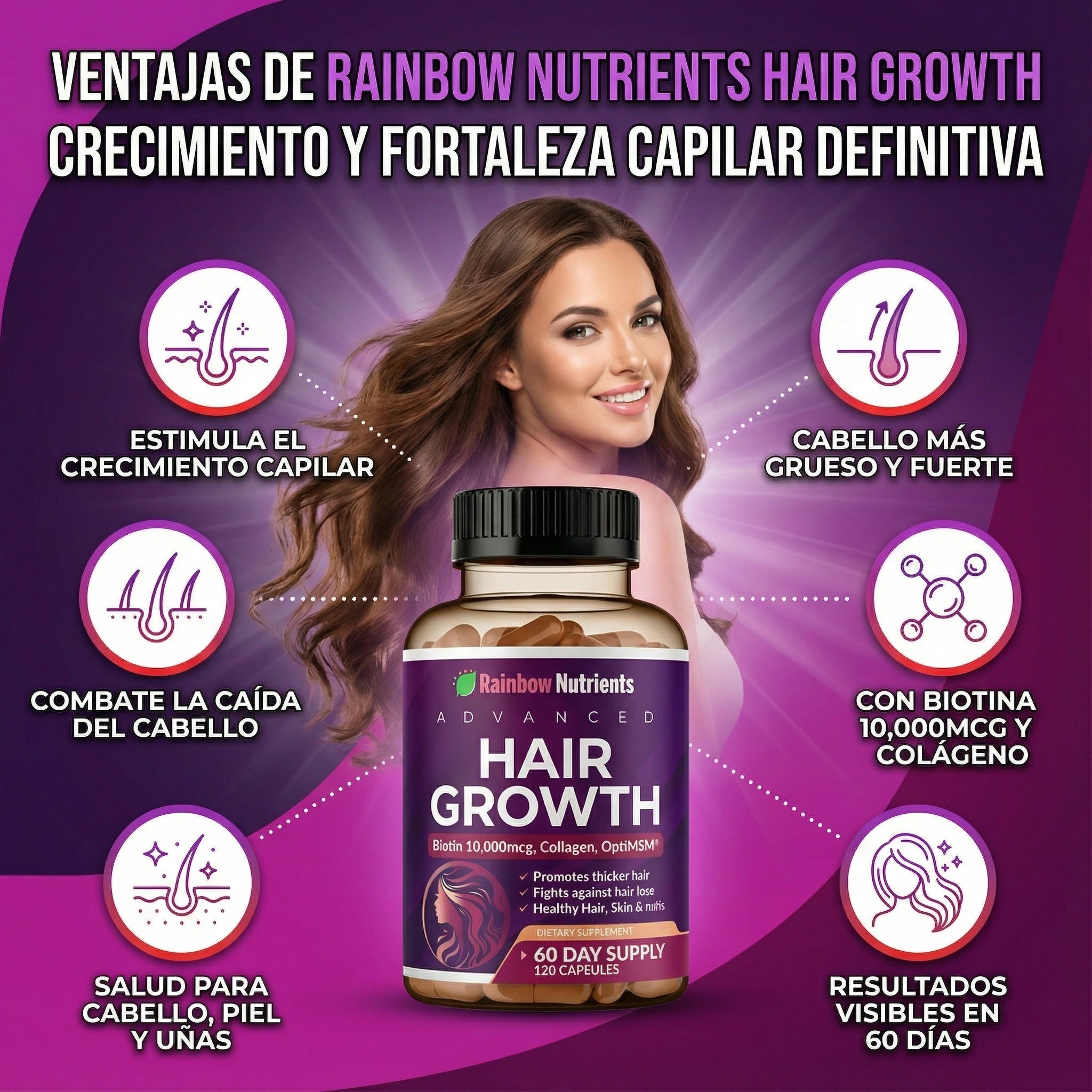 Rainbow Nutrients Advanced Hair Growth