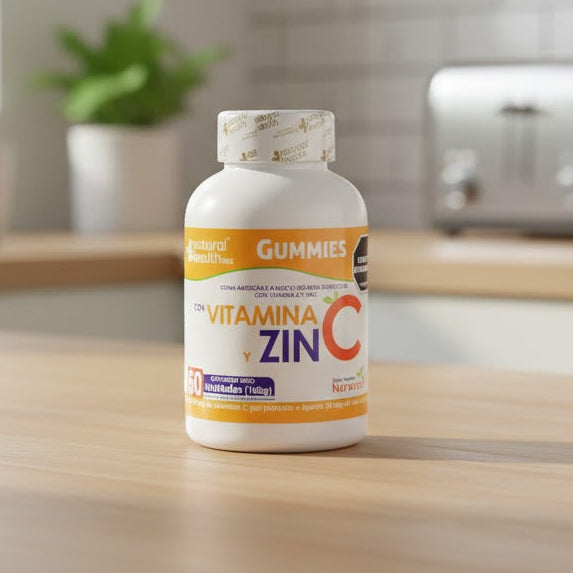Gummies Con Vitamina C y Zinc